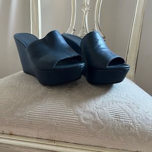 Platform Italian Leather Shoes